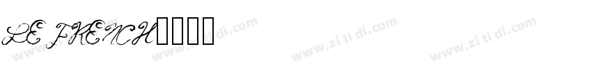 LE FRENCH字体转换